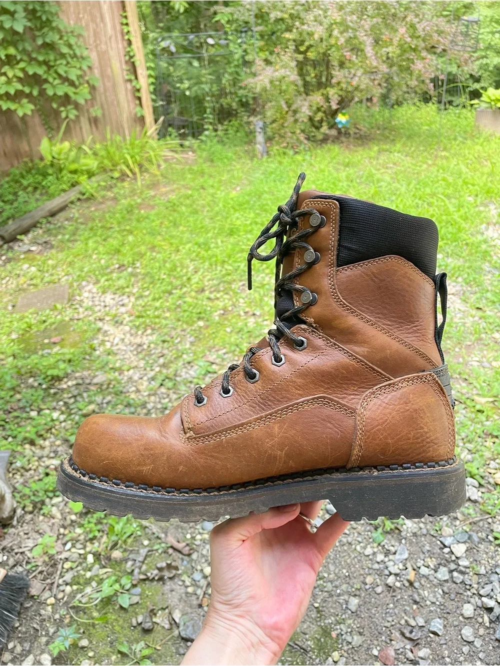 Georgia Giant Revamp waterproof work boots Size 9.5 Men’s